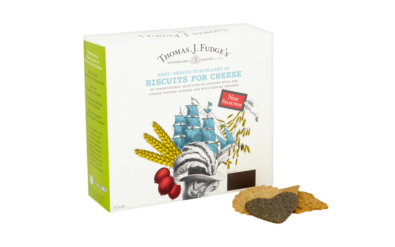 Buy Thomas J Fudge's Biscuits for Cheese at Pong Cheese