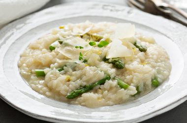 chicken asparagus risotto