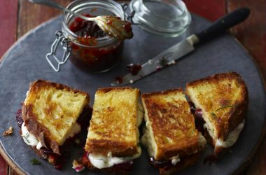 Chilli Jam and Goat's Cheese Sandwich