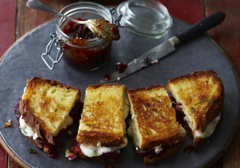 Chilli Jam and Goat's Cheese Sandwich