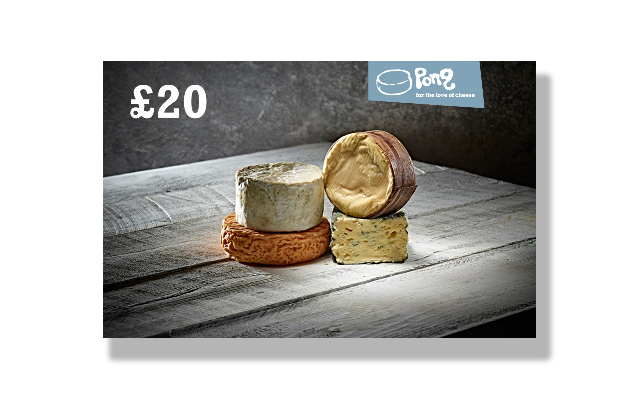 Buy £20 Pong Cheese Gift Voucher from Pong Cheese