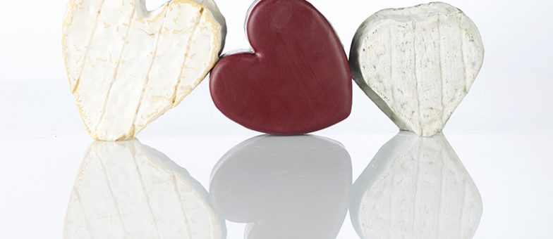 heart Shaped Box - Valentine's Cheese Gift