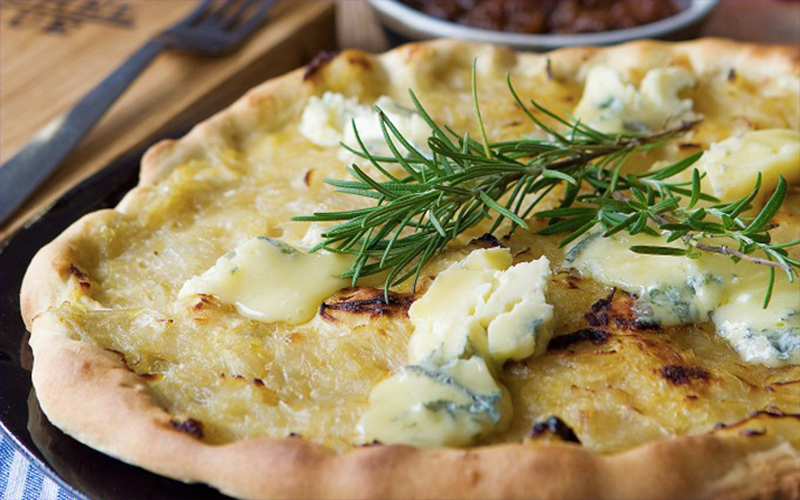 Blue Cheese Pizza