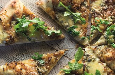 Blue Cheese and Sweet Onion Pizza