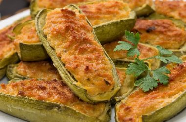 Baked Courgettes