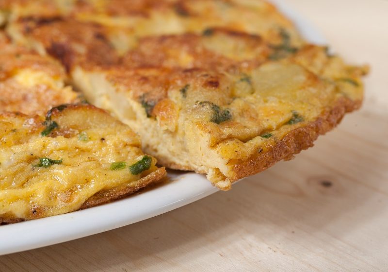 Cheese frittata