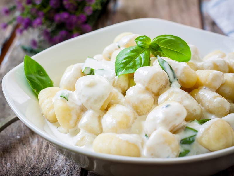 Gnocchi with Gorgonzola Dolce Recipe - Pong Cheese