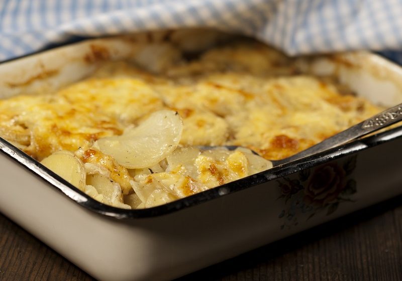 Manchego dauphinoise