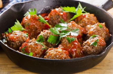 Meatballs with Berkswell