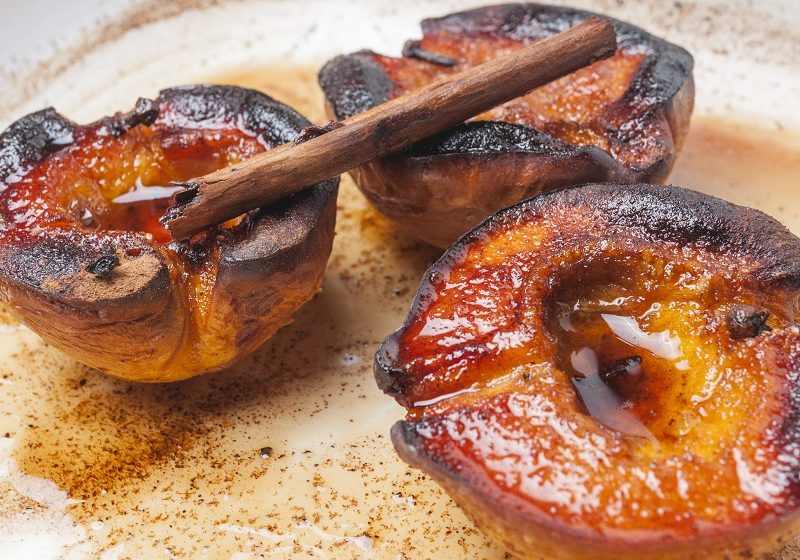 Roasted spiced quince