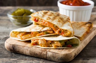 Quesadillas with Manchego