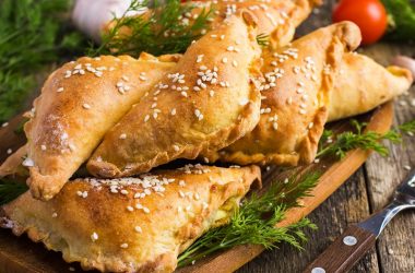 Cauliflower cheese pasties