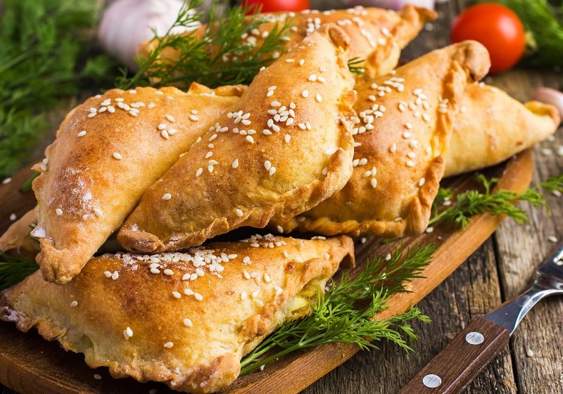 Cauliflower cheese pasties