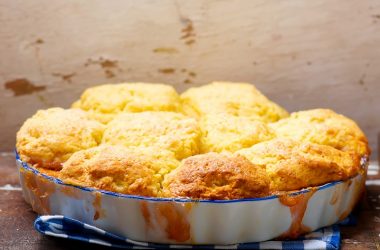 Cheesy Chicken Cobbler