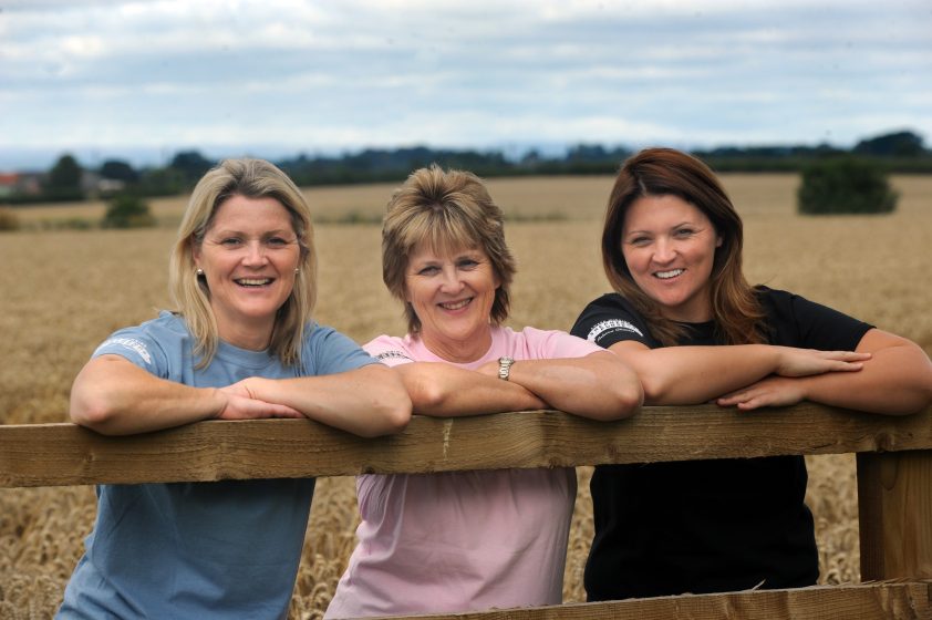 Shepherds Purse Team Judy, Katie and Caroline