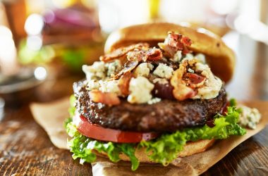 blue cheese burger