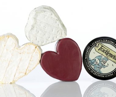 Valentine's cheese gift