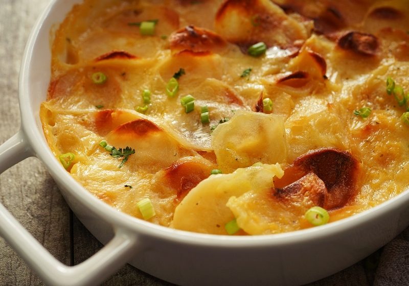 Cheddar Au Gratin