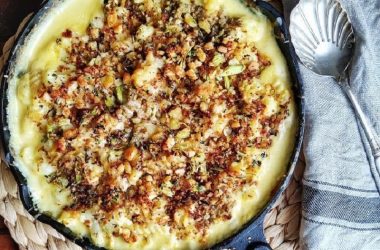 Cauliflower and Fennel mac and cheese