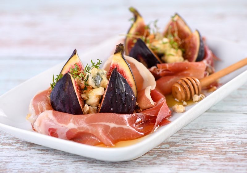 figs with Gorgonzola