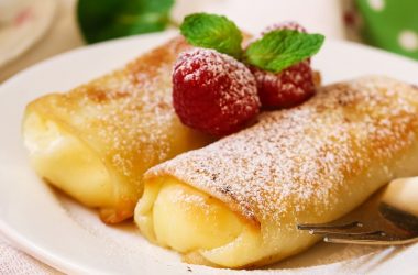 Cheese crepes