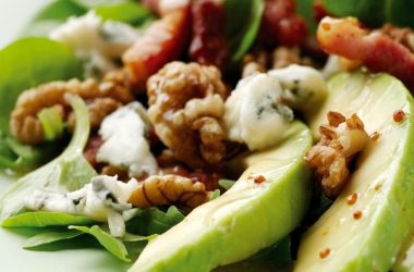 Bacon Avocado and Roquefort Salad