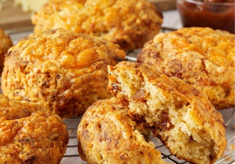 Chutney and Cheese Scones