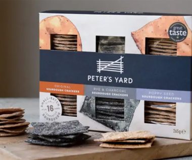 Peters Yard Crispbread Selection Box Cheese Biscuits