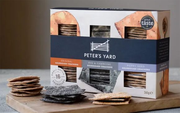 Peters Yard Crispbread Selection Box Cheese Biscuits