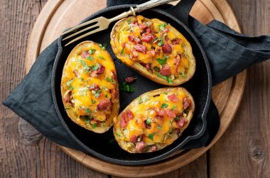 Pont L'Eveque Stuffed Baked Potatoes