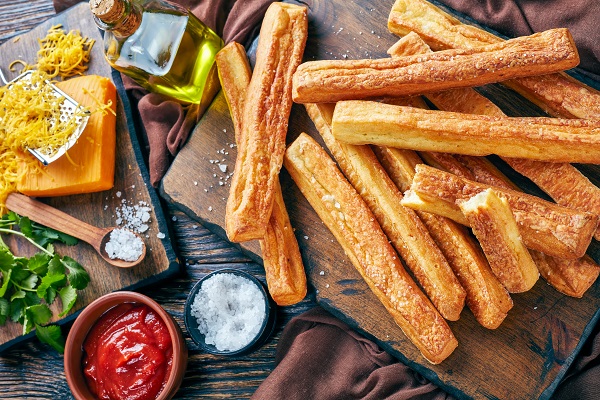 Cardamom Cheddar Straws