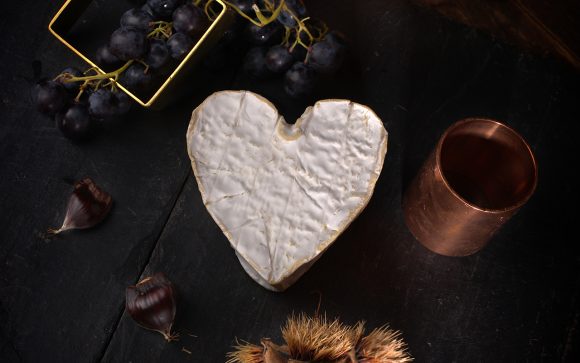 Neufchatel Heart Shaped Cheese Valentines Cheese Box