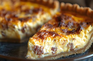Bath Blue and Pancetta Tart