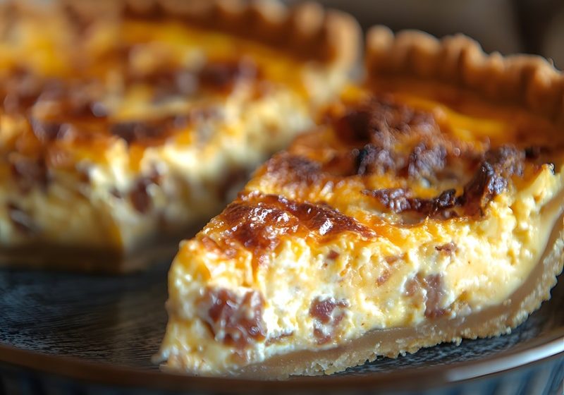 Bath Blue and Pancetta Tart